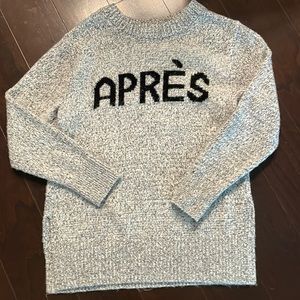 Grey/black Xsmall sweater by loft